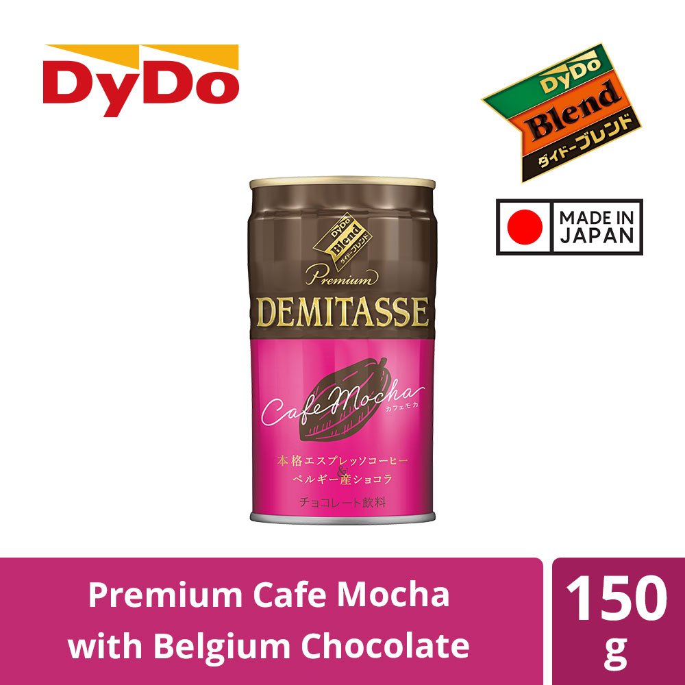 DyDo Blend Coffee - Premium Demitasse Cafe Mocha (150g)