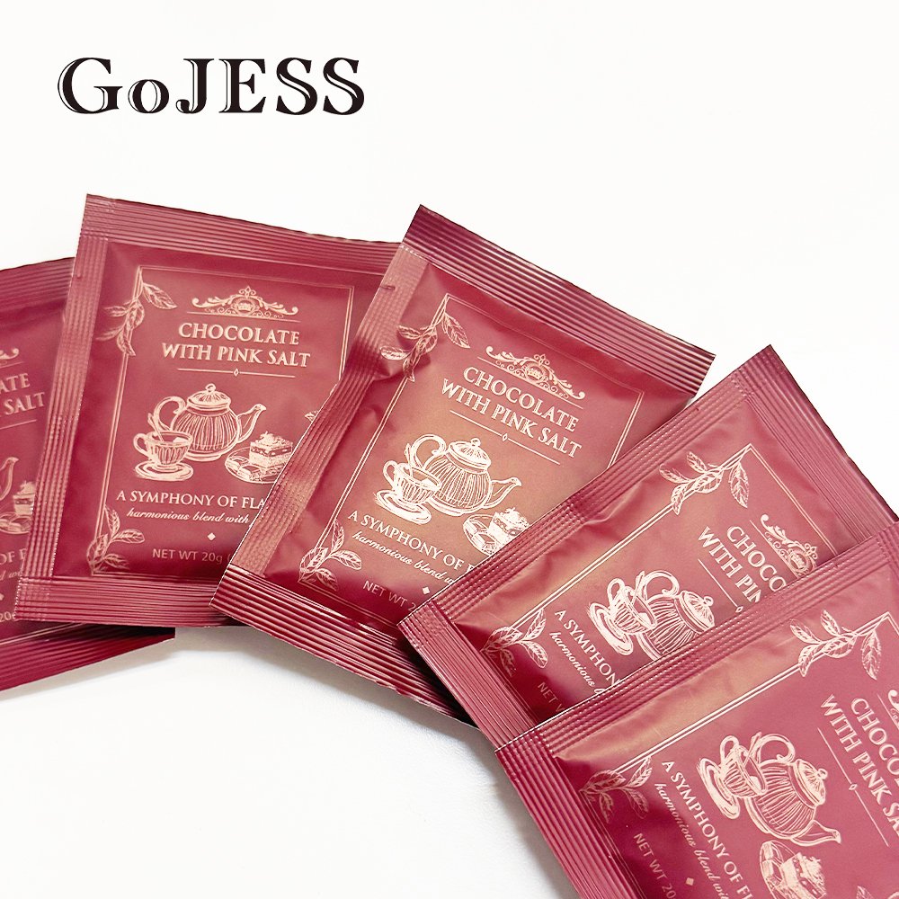 GoJESS Chocolate with Pink Salt - Instant Powder Drink (10 Sachets) - Image 4